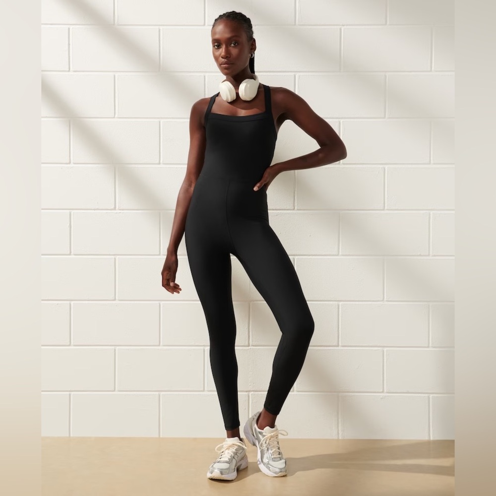 YPB Black Women's Jumpsuit Criss Cross Back Size Medium